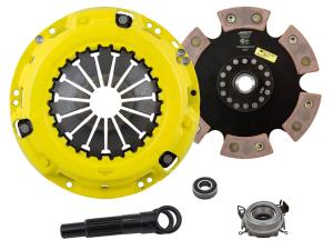 1980-1982 Toyota Corolla; 1.8L Engine ACT Clutch Kit - Heavy Duty Pressure Plate (Race Rigid 6-Pad Disc) 