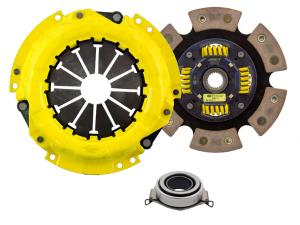 2000-2004 Toyota Echo; 1.5L Engine, 2003-2007 Scion XA, XB; 1.5L Engine, 2007-2009 Toyota Yaris; 1.5L Engine ACT Clutch Kit - Heavy Duty Pressure Plate (Race Sprung 6-Pad Disc) 