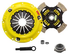 1983-1992 Mazda RX7; 1.1L/1.3L Non-Turbo ACT Clutch Kit - Heavy Duty Pressure Plate (Race Sprung 4-Pad Disc) 