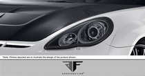 2010-2013 Porsche Panamera Aero Function AF-1 Wide Body Eye Lids (Carbon Fiber)