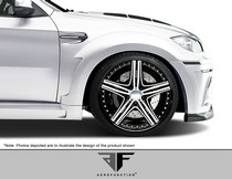 2008-2014 BMW X6 (Must be used in conjunction with complete wide body kit) Aero Function AF-5 Wide Body Front Fenders 