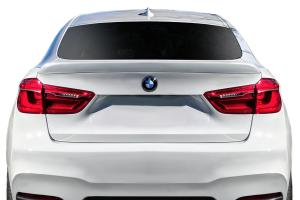 2015-2018 BMW X6 F16 / X6M F86 AF-1 Trunk Wing Spoiler ( GFK ) - 1 Piece