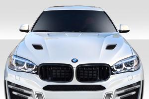 2015-2018 BMW X6 F16 / X6M F86 AF-1 Hood ( GFK ) - 1 Piece