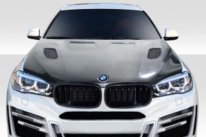 2015-2018 BMW X6 F16 / X6M F86 AF-1 Hood ( CFP ) - 1 Piece