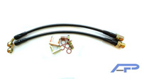 06-09 Pontiac Solstice (Base L4.2384cc) Agency Power Brake Lines - Rear Steel Braided Brake Lines