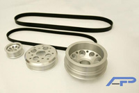 03-06 350Z, 03-06 G35 Agency Power Puley Kits - Underdriven Pulley Kit