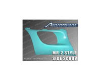 All Jeeps (Universal), Universal - Fits all Vehicles AIT Racing MR2 Style Scoops