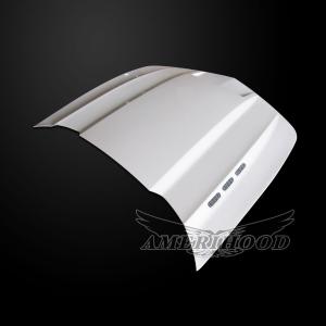 Chevrolet Camaro 2010-2013 AmeriHood Fiberglass Hood  -- Type-SMS Style Functional Heat Extractor Ram Air