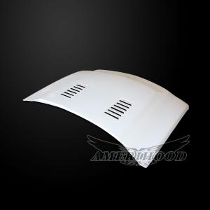 Chevrolet Silverado 1500HD 2005-2007 AmeriHood Fiberglass Hood  -- Type-E Style Functional Ram Air