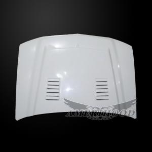 Chevrolet Silverado 1500 2006-2007 AmeriHood Fiberglass Hood  -- Type-E Style Functional Ram Air