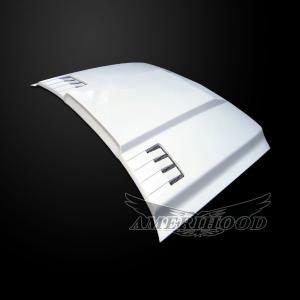 Chevrolet Silverado 1500 2007-2013 AmeriHood Fiberglass Hood  -- Type-RS Style Functional Ram Air