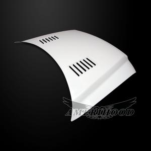 Ford F-150 2004-2008 AmeriHood Fiberglass Hood  -- Type-E Style Functional Ram Air Cooling