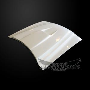 Ford Mustang 1994-1998 AmeriHood Fiberglass Hood  -- Type-2 Style Functional Heat Extraction Ram Air