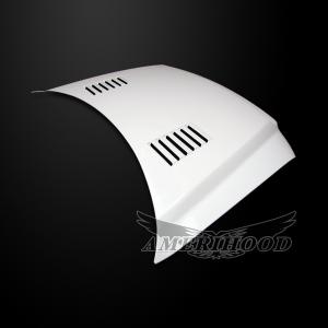 Lincoln Mark LT 2006-2007 AmeriHood Fiberglass Hood  -- Type-E Style Functional Ram Air