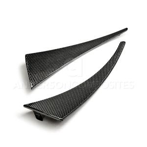 14 CHEVROLET CORVETTE C7 STINGRAY/Z06 Anderson Composites Carbon Fiber Front Mud Flaps