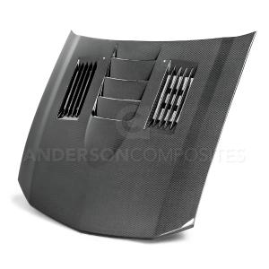 05-09 FORD MUSTANG Anderson Composites Carbon Fiber Mustang Hood