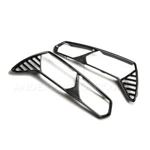 14 CHEVROLET CORVETTE C7 STINGRAY/Z06 Anderson Composites Carbon Fiber Taillight Bezels