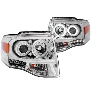 2007-2014 FORD  EXPEDITION  Anzo Projector Headlights - Chrome