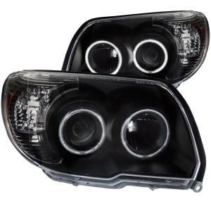 2006-2009 TOYOTA  4RUNNER  Anzo Projector Headlights - With Halo Black