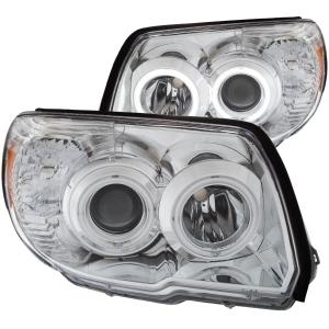 2006-2009 TOYOTA  4RUNNER  Anzo Projector Headlights - With Halo Chrome