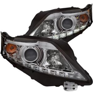 2010-2012 LEXUS RX350  Anzo Projector Headlights - With U-Bar Chrome