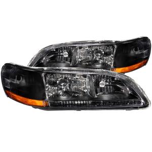 1998-2002 HONDA ACCORD   Anzo Crystal Headlights - Black