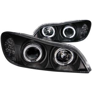 2000-2004 INFINITI I30   Anzo Projector Headlights - With Halo Black