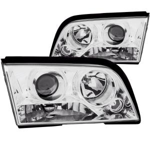 1994-2000 MERCEDES BENZ C CLASS W202 4DR Anzo Projector Headlights - Chrome