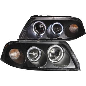 2001-2005 VOLKSWAGEN PASSAT  Anzo Projector Headlights - With Halo Black