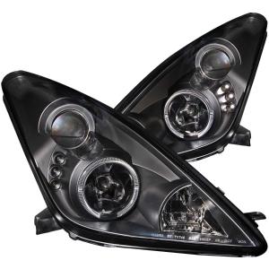 2000-2005 TOYOTA  CELICA  Anzo Projector Headlights - With Halo Black