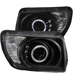 2003-2006 HONDA ELEMENT  Anzo Projector Headlights - With Halo Black