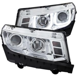 2014-2015 CHEVROLET CAMARO  Anzo Projector Headlights - With U-Bar Chrome