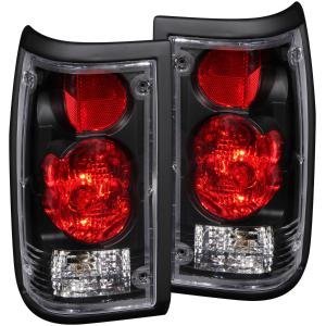 1986-1993 MAZDA B2000   Anzo Taillights - Black