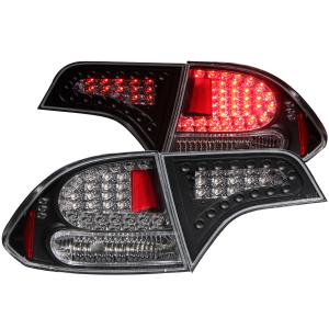 2006-2011 HONDA CIVIC 4DR Anzo LED Taillights - Black