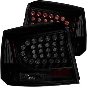 2006-2008 DODGE CHARGER  Anzo LED Taillights - Dark Smoke