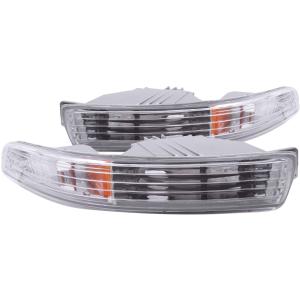 1994-1997 ACURA  INTEGRA   Anzo Euro Parking Lights - Chrome With Amber Reflector