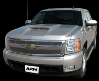 07-09 Chevrolet Silverado 2500HD/3500 APM Ram Air Hood - Functional Hood