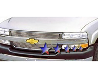 01-02 Silverado HD APS Bolt-Over Grilles - Aluminum