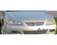 01-02 Accord APS Bolt-Over Grilles - Aluminum