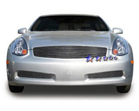 03-05 Infiniti G35 2DR APS Bumper Grille - Aluminum