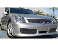 03-04 Infiniti G35 4DR Nismo Model APS Cut-Out Grilles - Aluminum Bumper Grille 