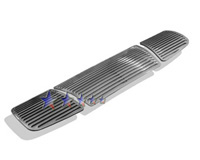 04-06 Armada, 04-06 Titan APS Bolt-Over Grilles - Machined Aluminum w/o Logo Opening