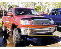 99-02 Tundra APS Bumper Grille - Aluminum