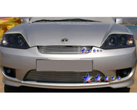 05-06 Hyundai Tiburon APS Bolt-Over Grilles - Aluminum