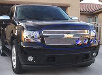 07-10 Tahoe APS Polished Aluminum Main Upper Grille