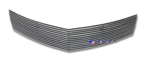 10 Camaro short and logo covered APS Polished Aluminum Main Upper Grille