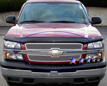 03-05 Silverado/SS 1500, 03-04 Silverado/SS 2500/3500 APS Chrome Stainless Steel Main Upper Grille