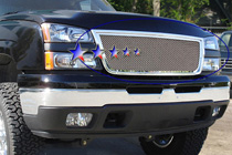 05-06 Silverado 2500/3500 APS Chrome Stainless Steel Main Upper Grille