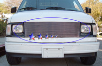 85-94 Safari Van APS Polished Aluminum Main Upper Grille