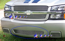 03-06 Silverado SS 1500/2500 APS Polished Aluminum Lower Bumper Grille